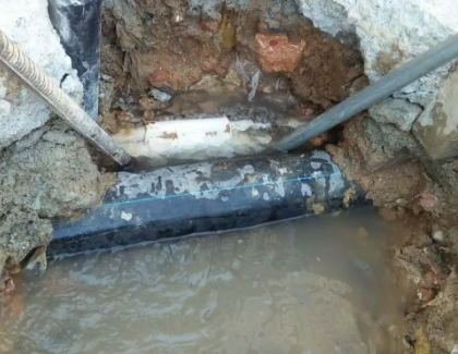 巴南测漏水之水管漏水